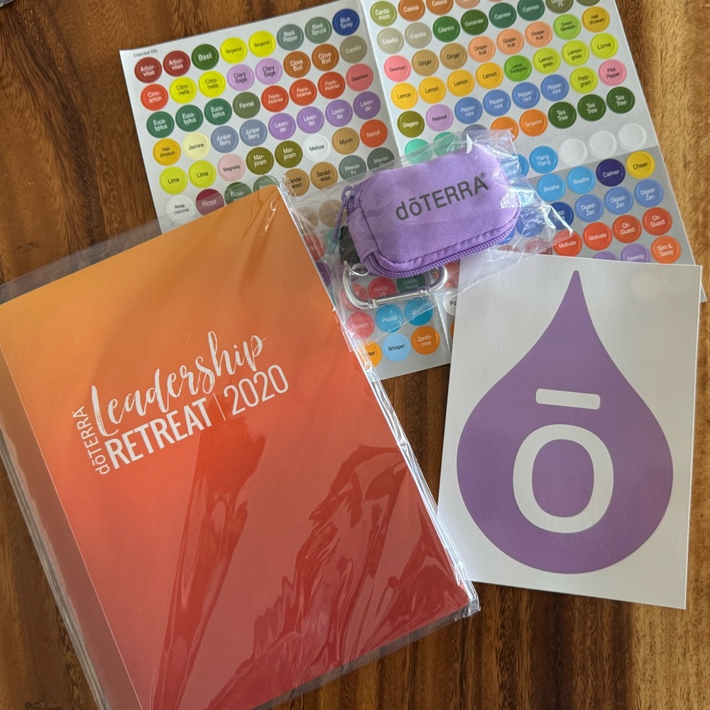 Doterra Keychain, Notebook & Stickers - Picture 2 of 3